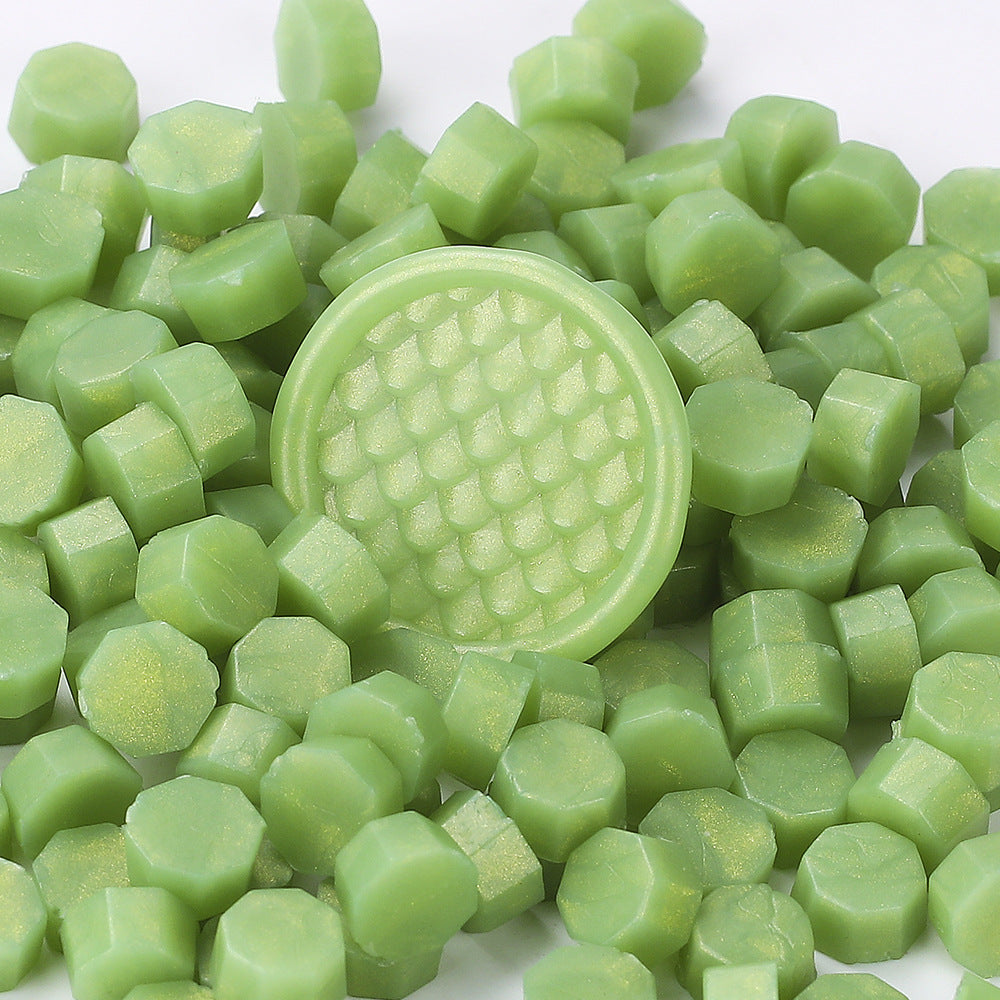 100 PCS Octagon Wax Seal Beads H81