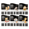 15 Pcs Musical Animal PET Stickers DWYYH