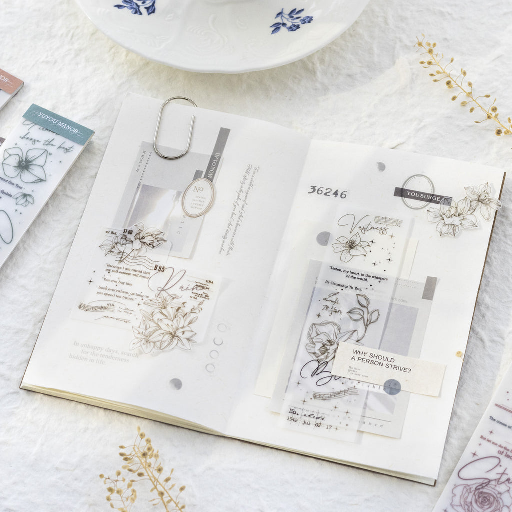 20 Pcs Vintage Scrapbook Paper YYZY