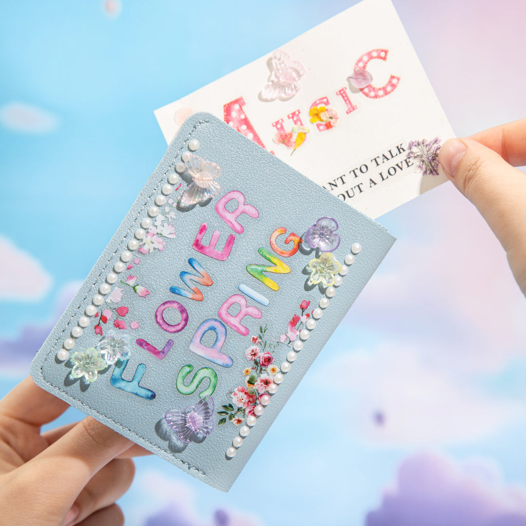 1 Roll Colorful Letter PET Stickers Tape ZMLY