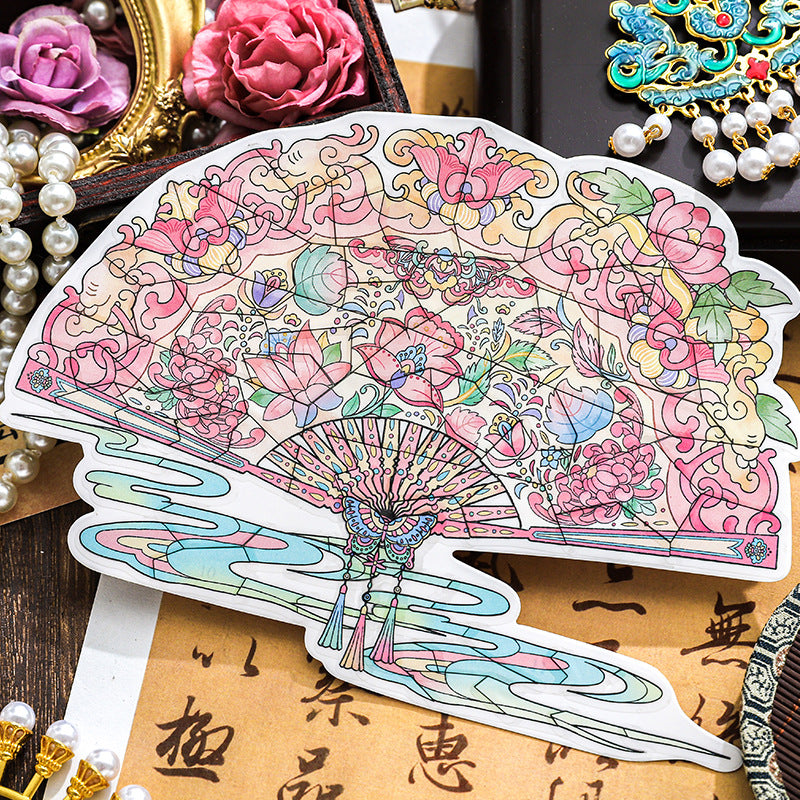 Chinese Classic Gadgets DIY Stickers Kit QYYJ