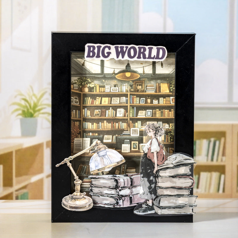 20 Pcs Fantasy Girl PET Stickers DDDSJ