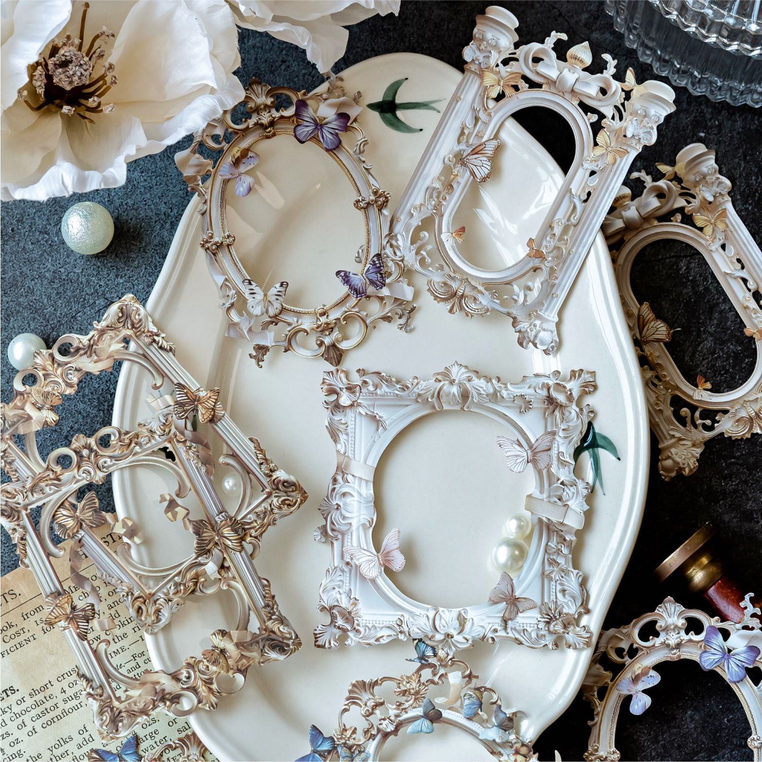 10 Pcs Frame Cardstock Paper BSLJ