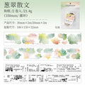 2 Rolls Watercolor and Poem Washi Tape WCBLS