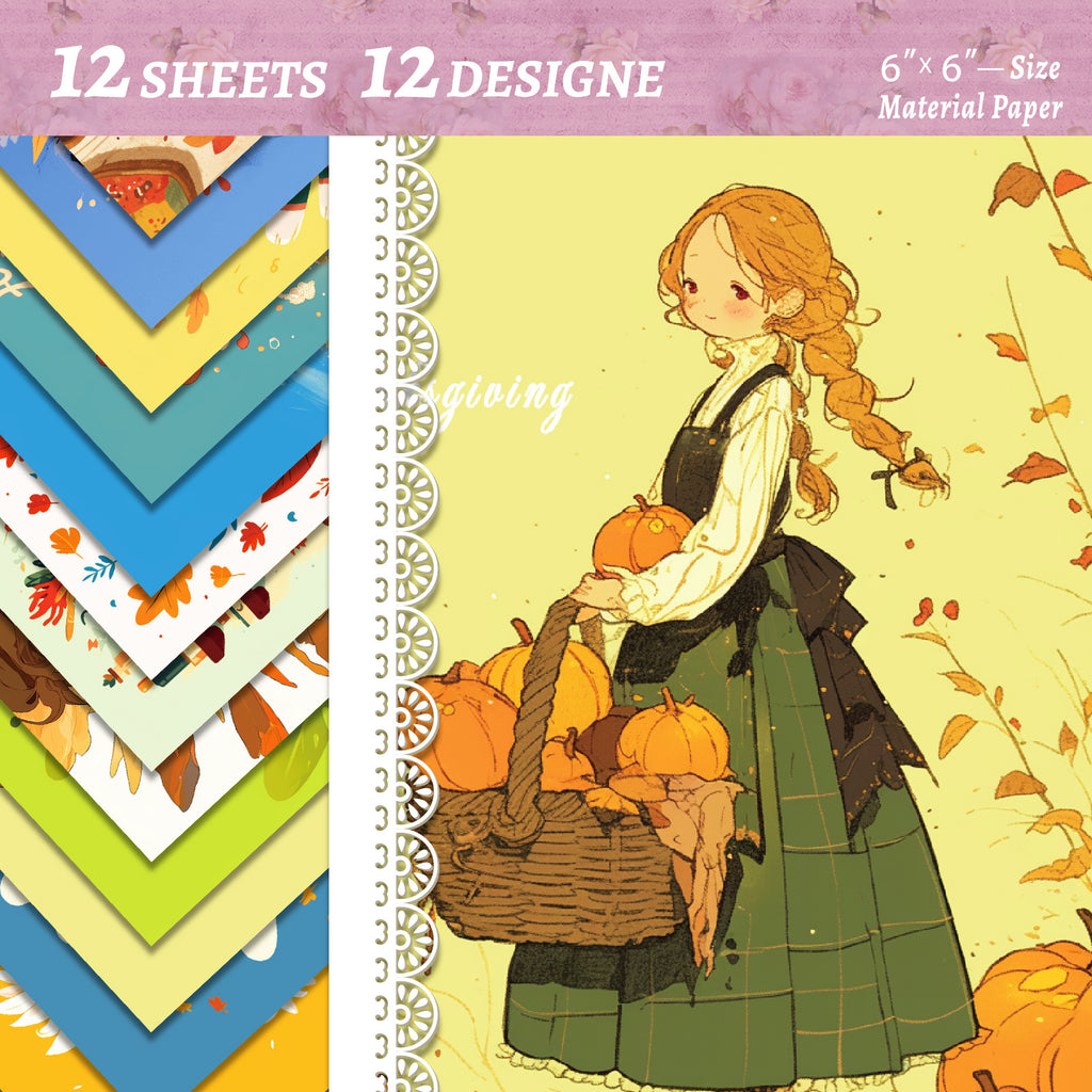 6 inch Valentine's Day Scrapbook Paper Pad PA367