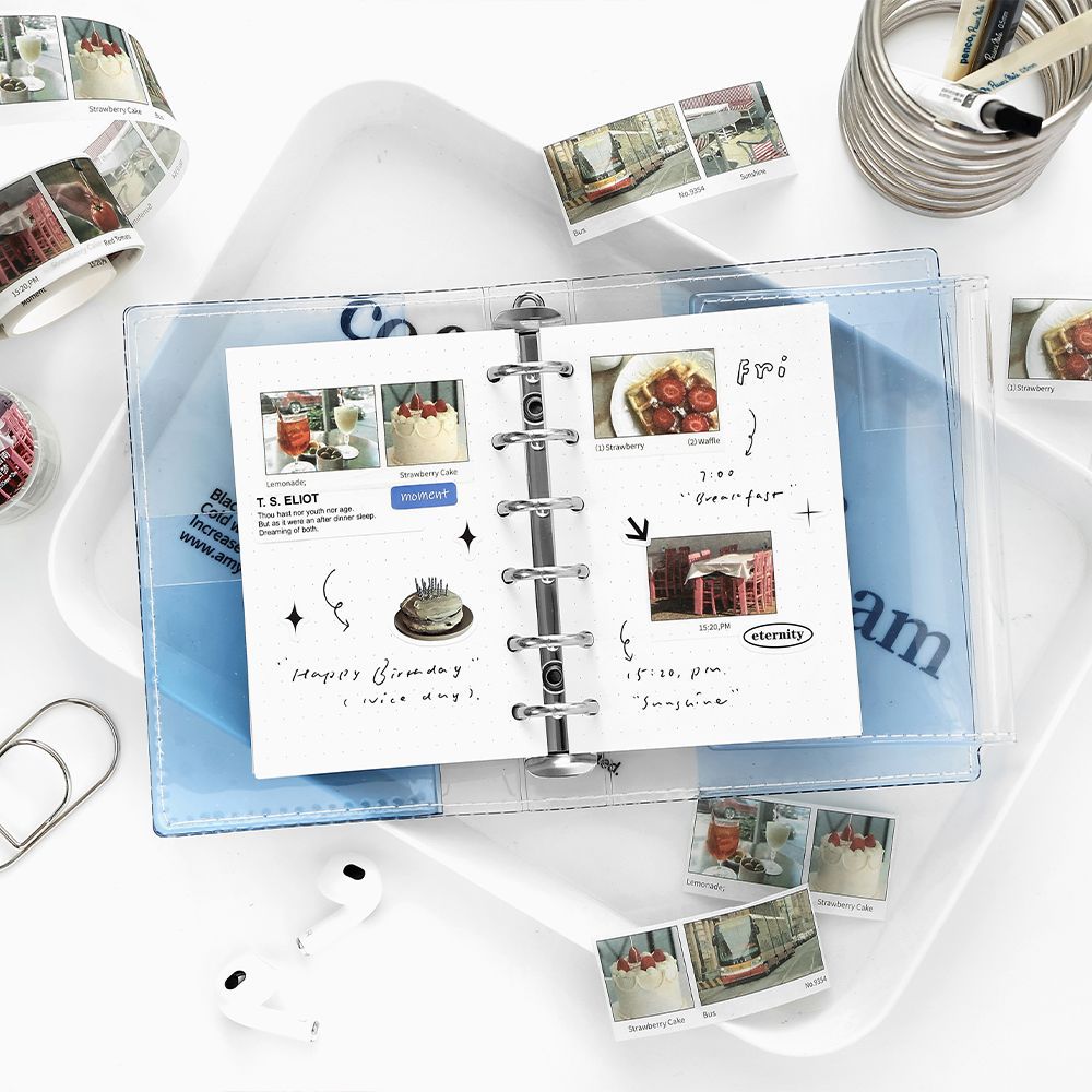 1 Roll Landscape Washi Stickers Tape JQLFZN