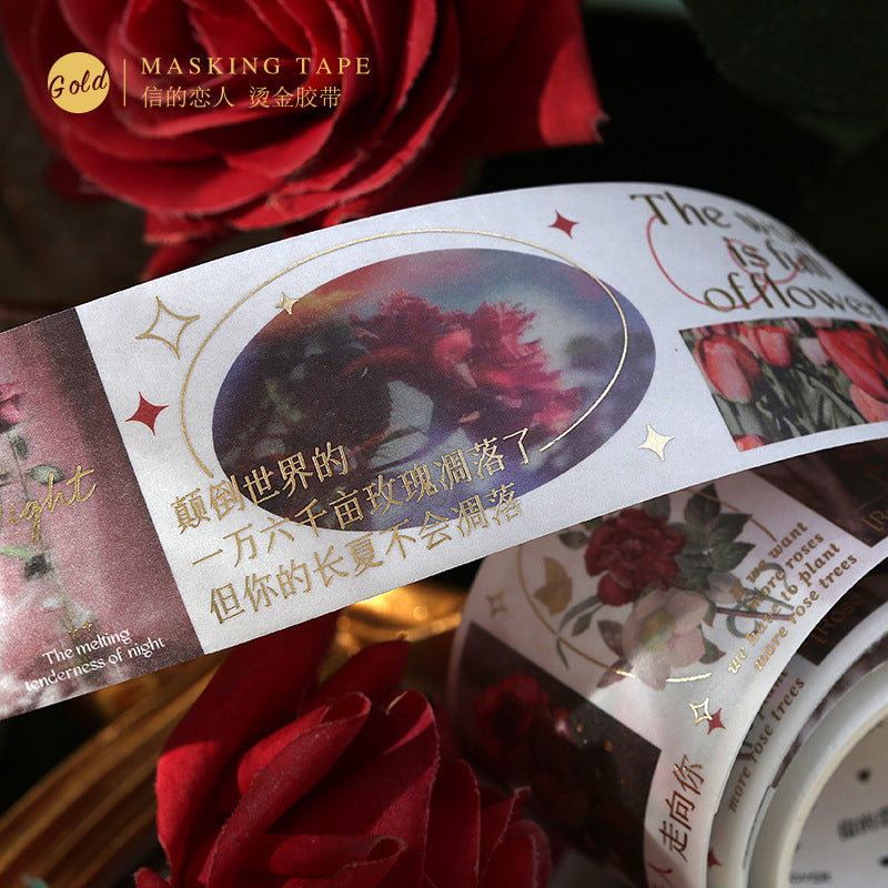 1 Roll Spring Flower Washi Tape HYJWR