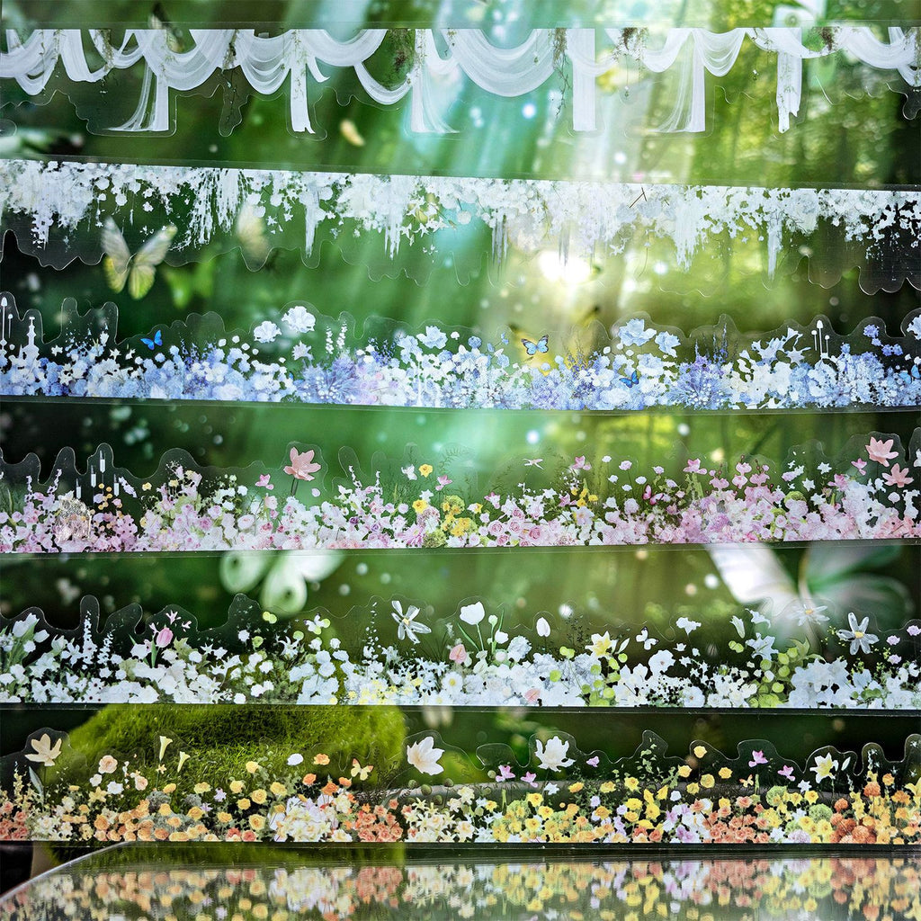 1 Roll Flower PET Tape HJPM