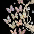 10 Pcs Shell Light Butterfly Stickers ZRZY