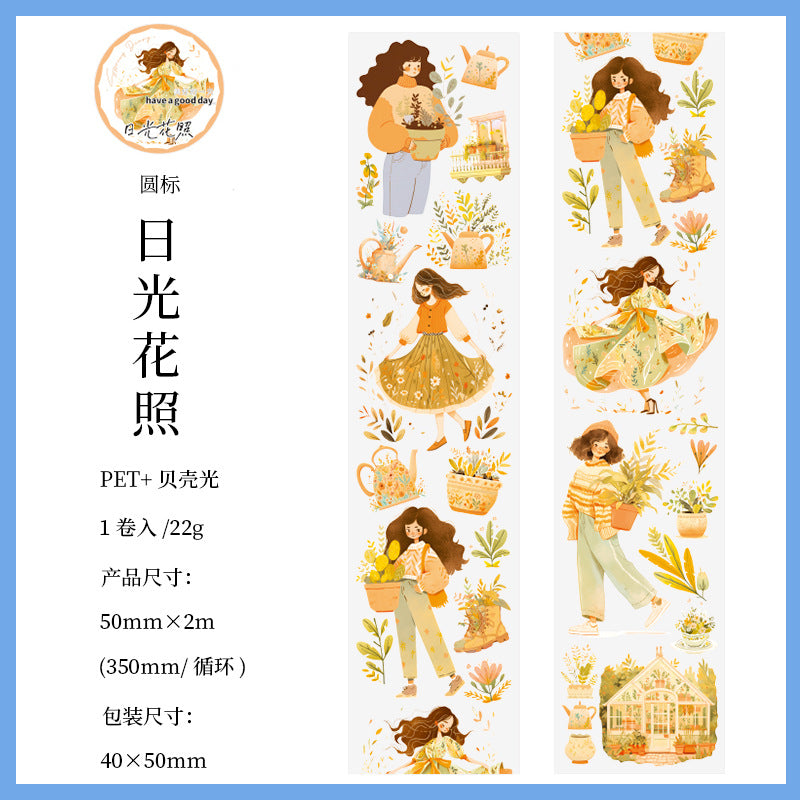 1 Roll Fashion Girls PET Tape CTRJ