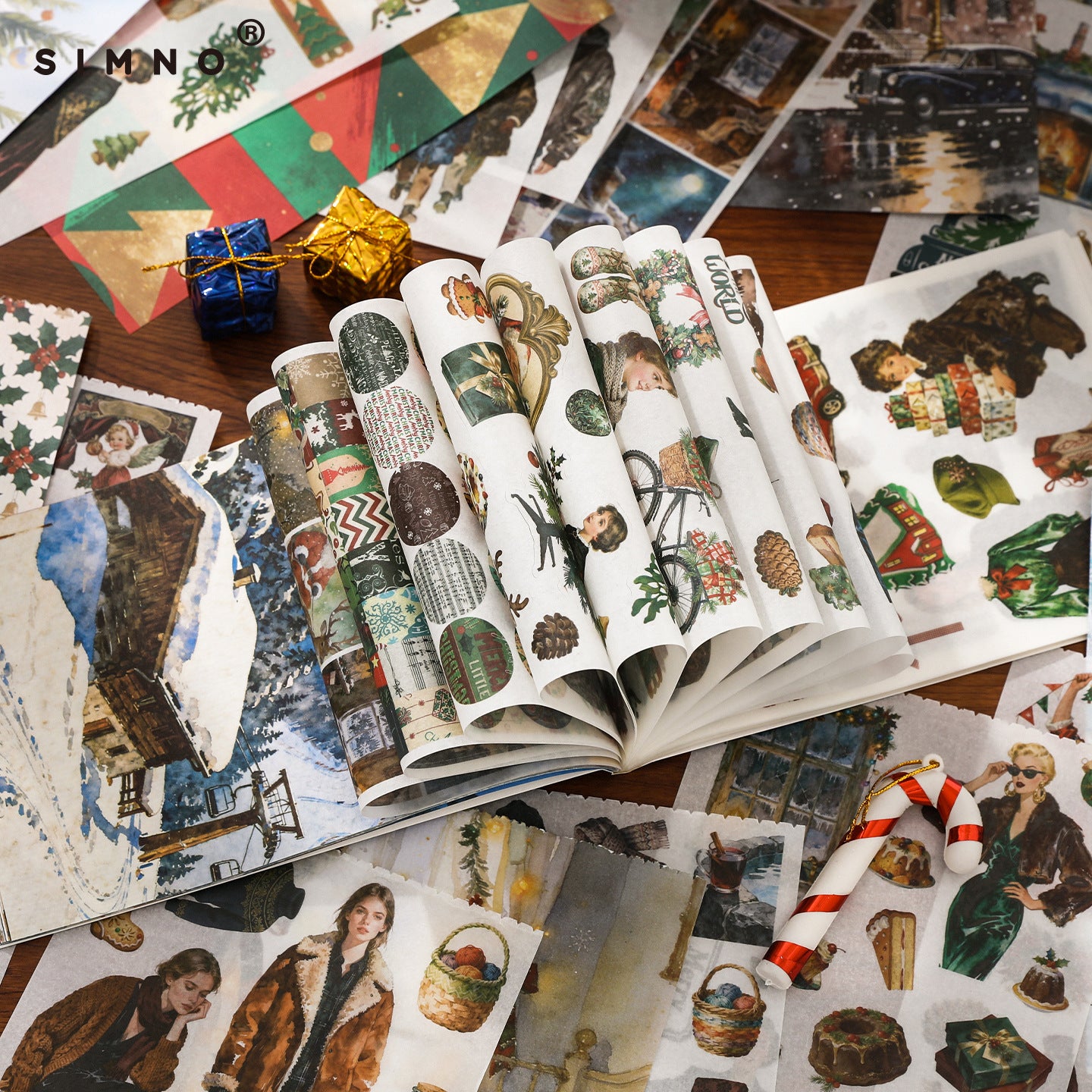 A5 Mixed Material Sticker Book - Winter Wishes