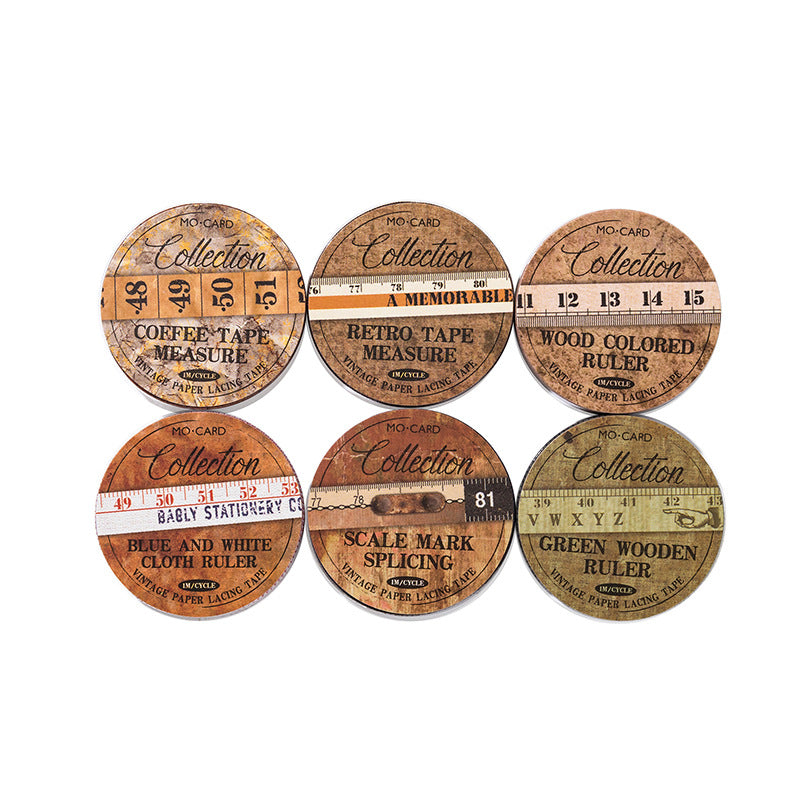 1 Roll Ruler Washi Tape JCSC