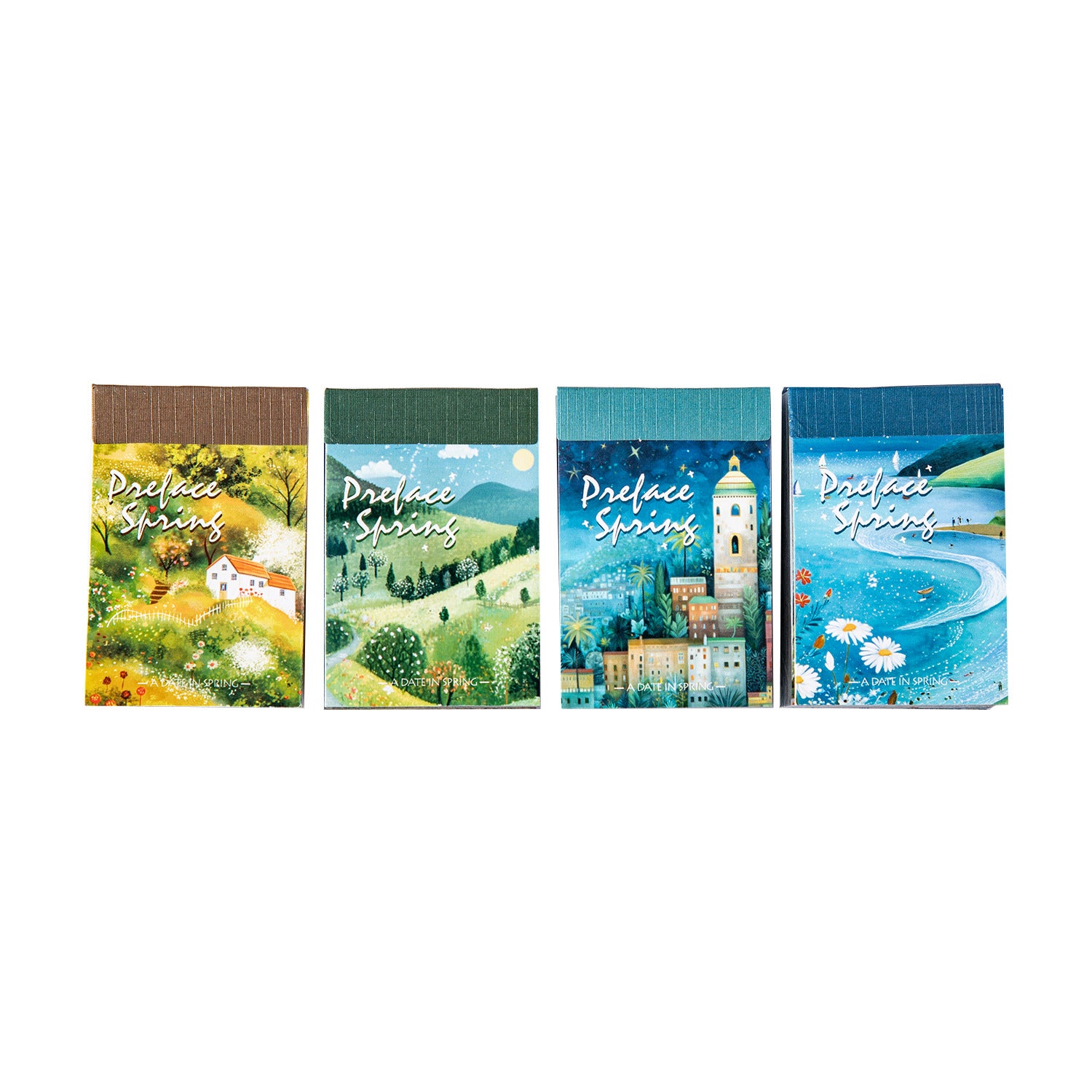 50 Sheets Spring Scenery Washi Stickers Book CCXZ