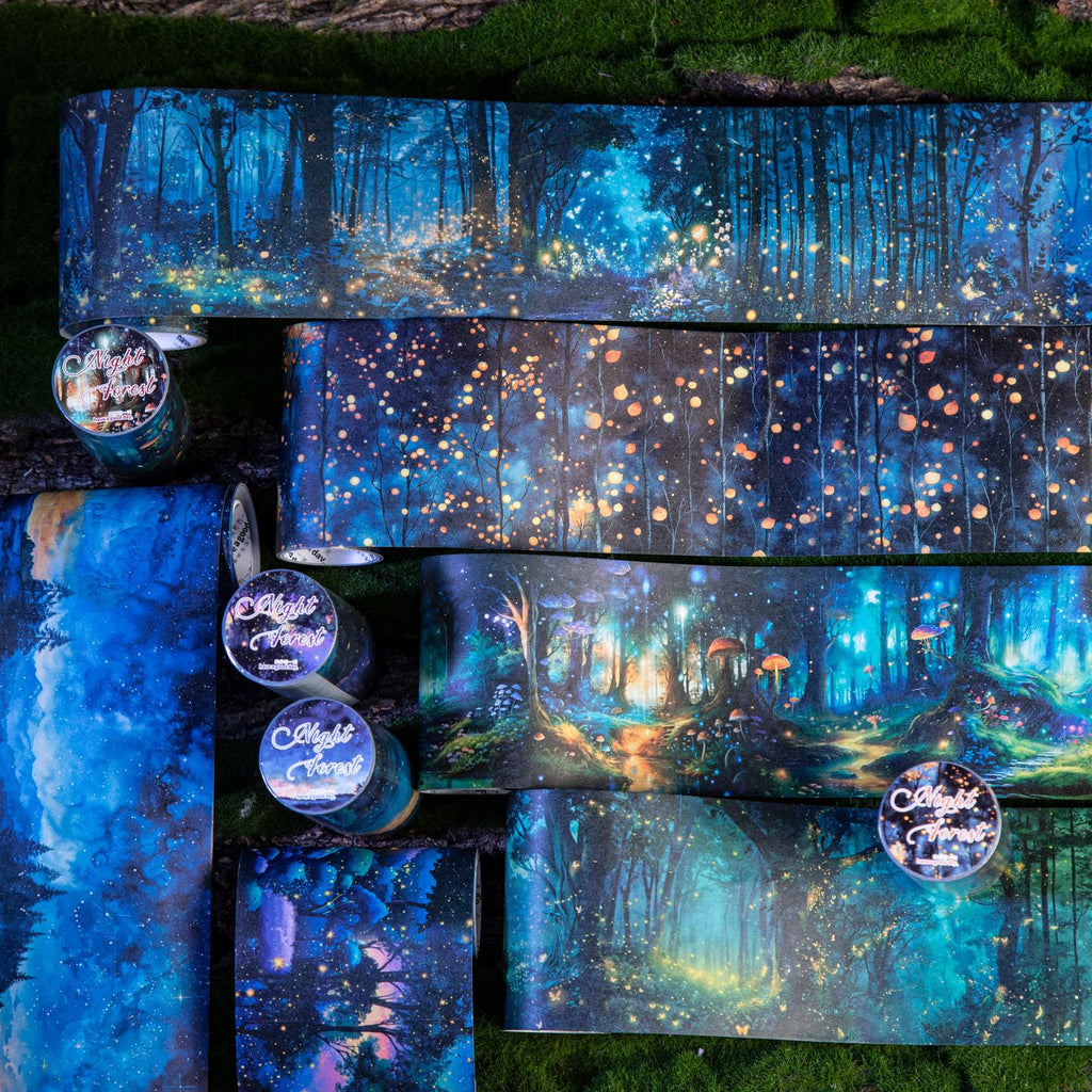 1 Roll Night Forest Washi Tape SLYW