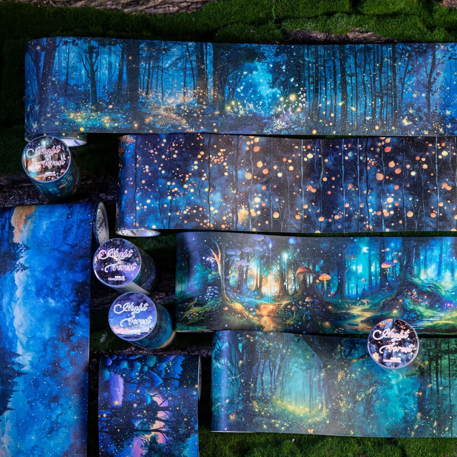 1 Roll Night Forest Washi Tape SLYW