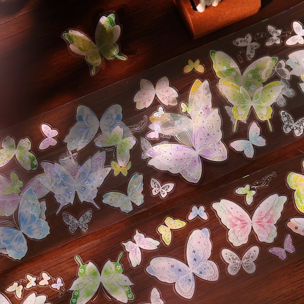 Floral Decorative Tape Rolls- Cicada's Dream