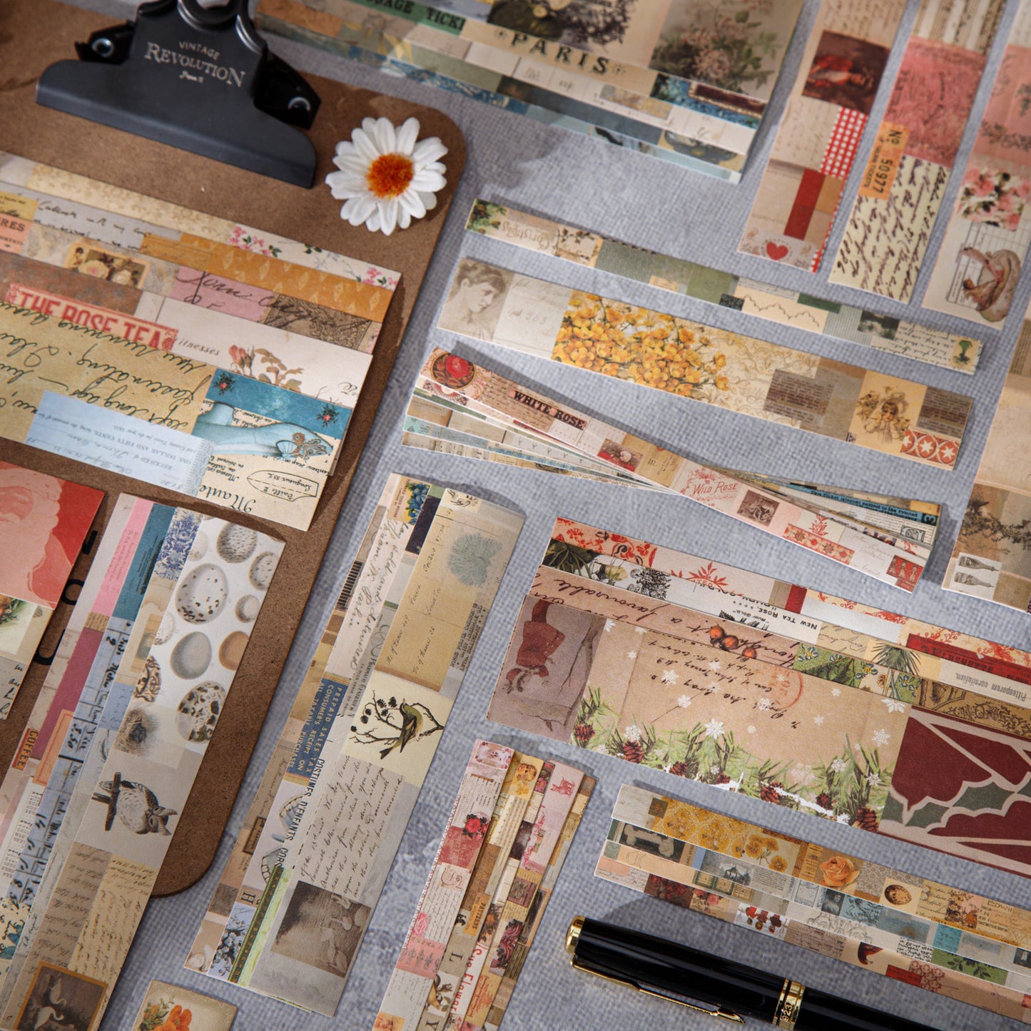 20 Pcs Vintage Junk Journal Stickers FGCL