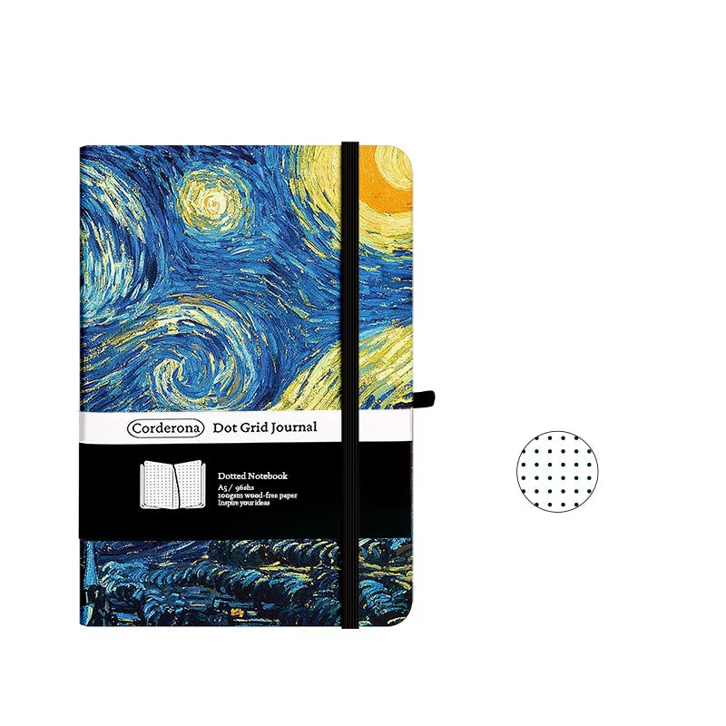 Van Gogh Inspired A5  Notebook  - Starry Night