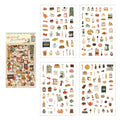 4 Pcs Everyday Journal PET Stickers - Baked Desserts