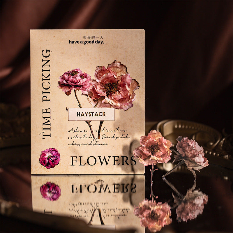 25 Pcs Vintage Flower Stickers SGSHJ