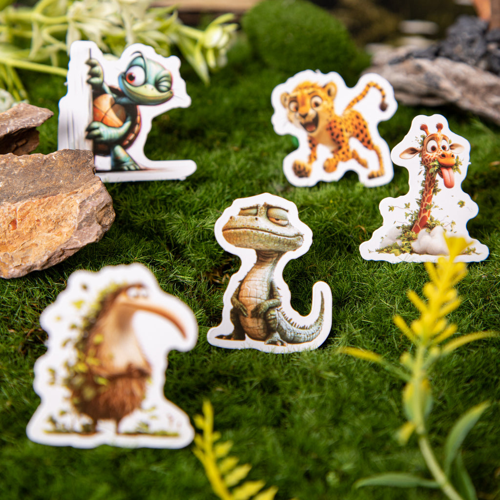 40 Pcs Funny Animal Stickers FKDWY