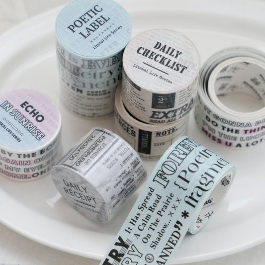 1 Roll Vintage Washi Tape WZSH