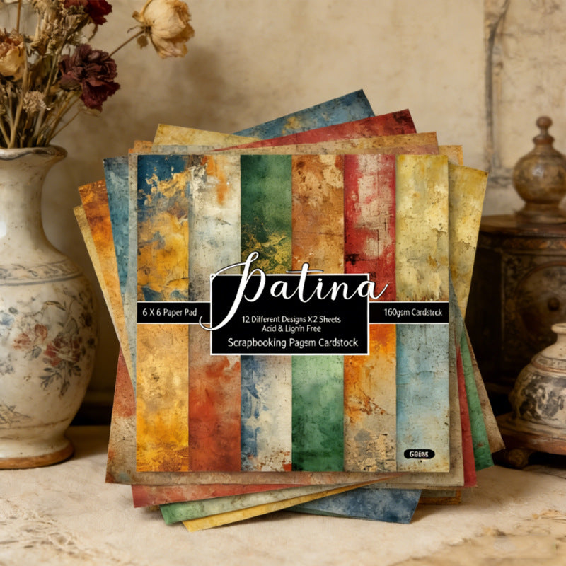 6 inch Ruin Aesthetic Scrapbook Paper Pad SKP605