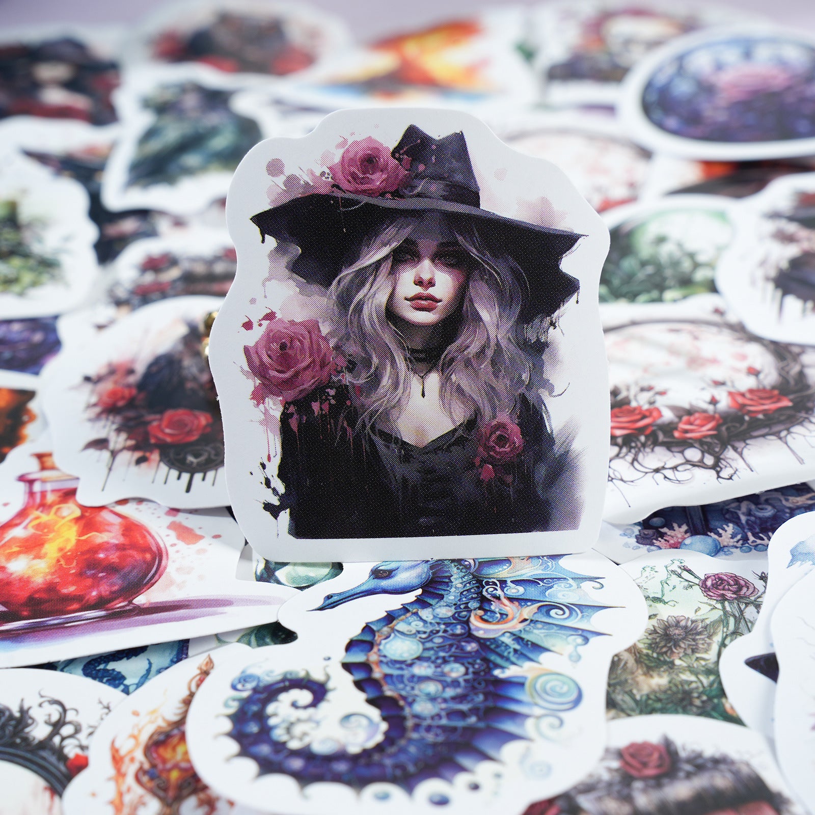 30 Pcs Magic Theme Stickers QHMFS