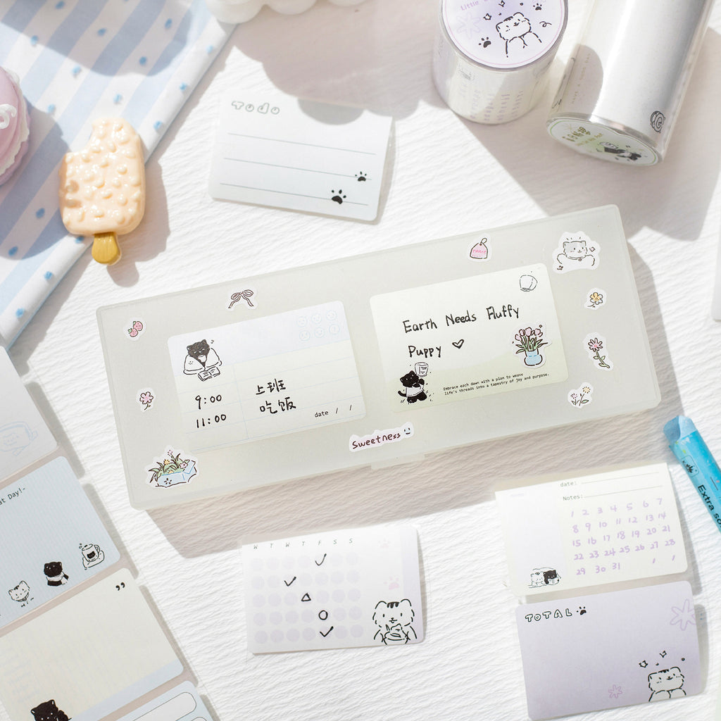 1 Roll Cat Theme Planner Stickers Tape XMJHT