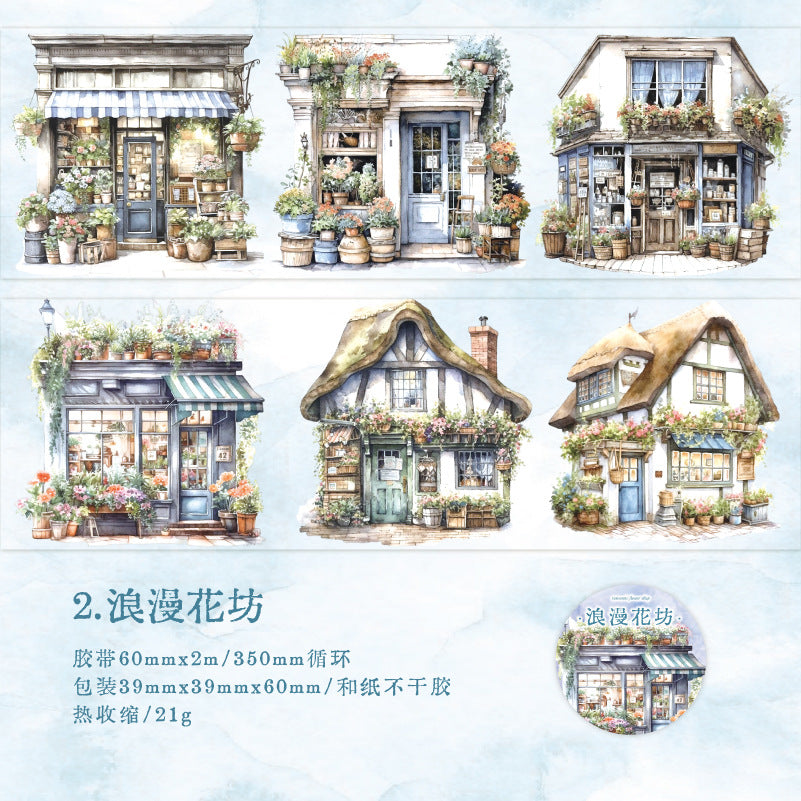 1 Roll Flower Shop Washi Tape LMHY