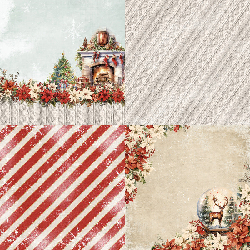 6 inch Christmas Scrapbook Paper Pad SKP562