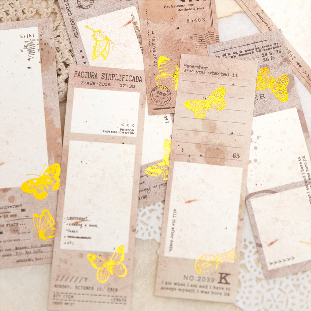 15 Sheets Vintage Notepad Paper MCJY