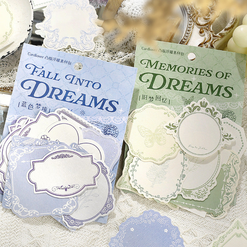 30 Pcs Notepad Scrapbook Paper BJSF