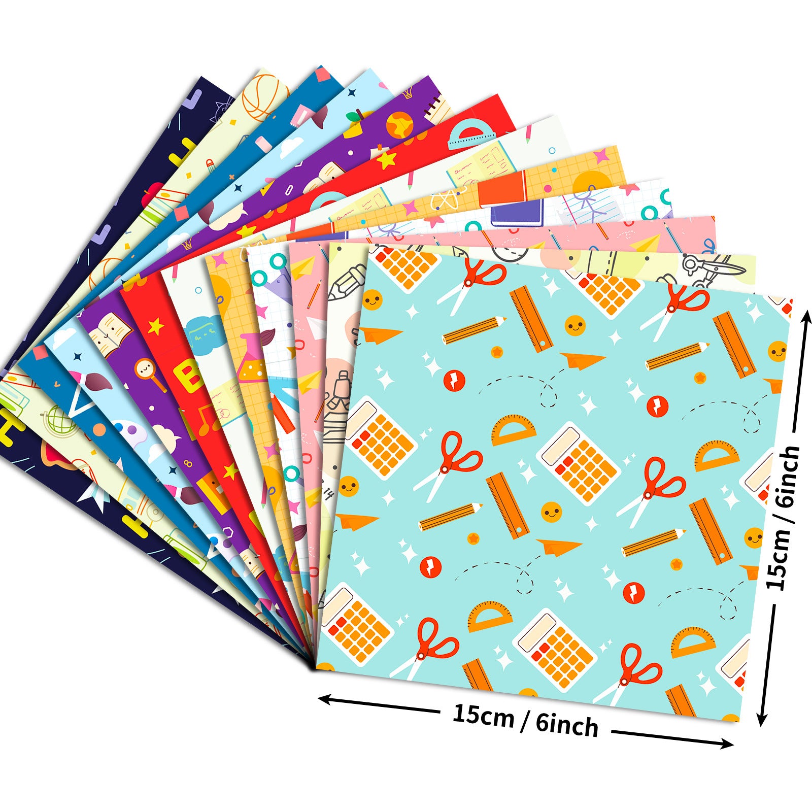 6 inch Teacher's Day Scrapbook Paper Pad PA794