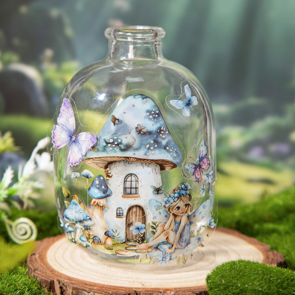 20 Pcs Fairy Forest PET Stickers SLMY
