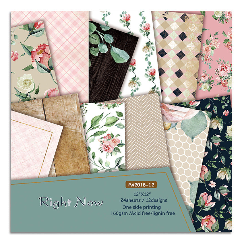 12 inch Scrapbook Paper Pad JYY018