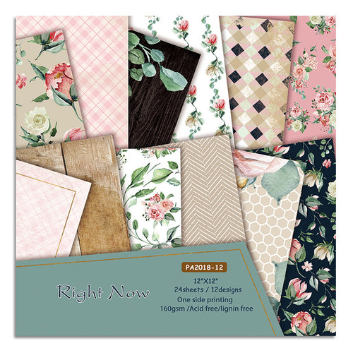 12 inch Scrapbook Paper Pad JYY018