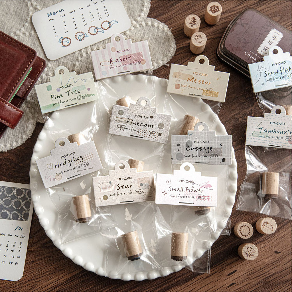 Wildland Forest Animal Wooden Stamp XSLX