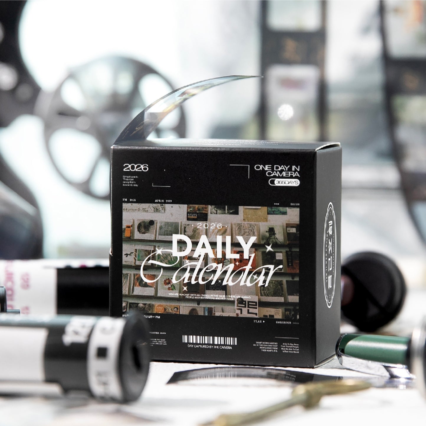 365 Pcs Daily Scenery PET Stickers JTXYT