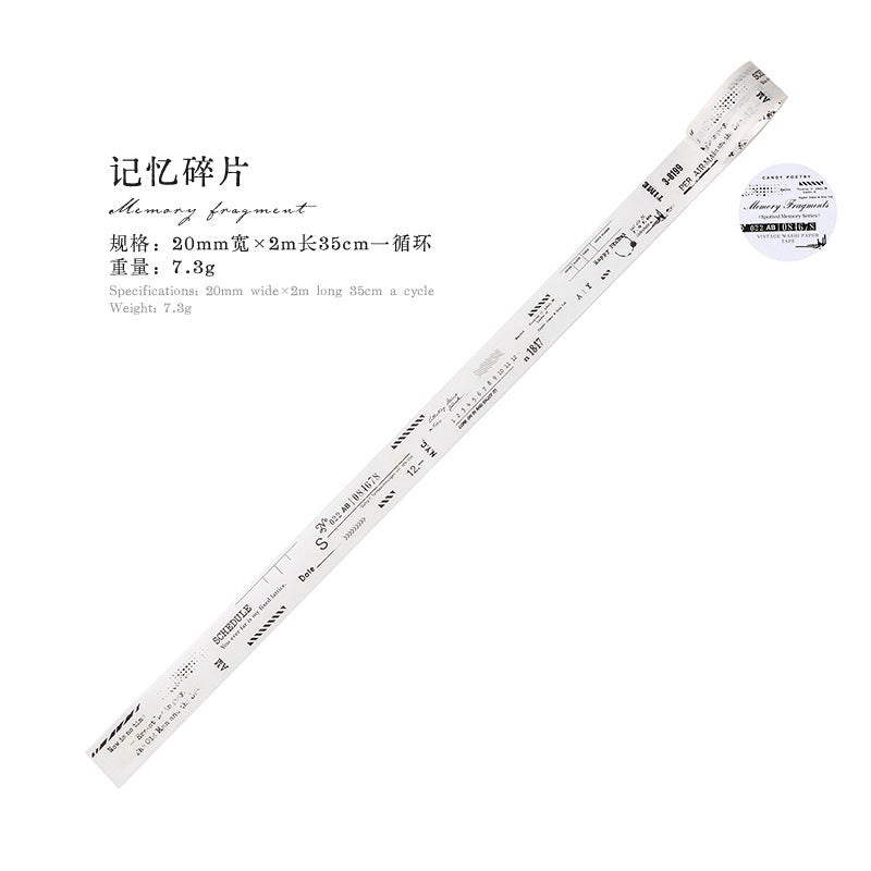 1 Roll Word Quote Washi Tape BBJY