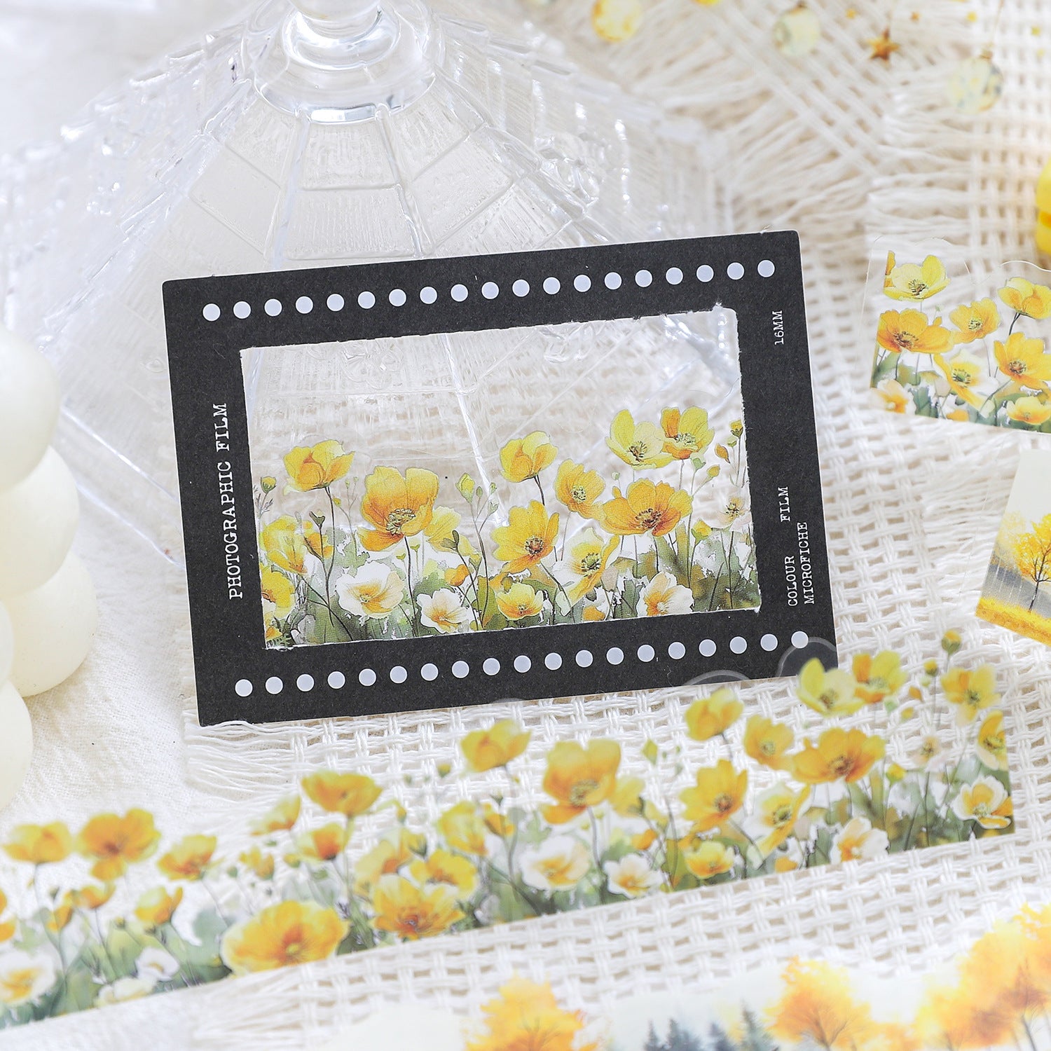 30 Pcs Natural Landscape PET Stickers LJHX