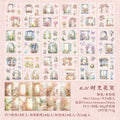 54 Pcs PET Stickers Book FLZNFX