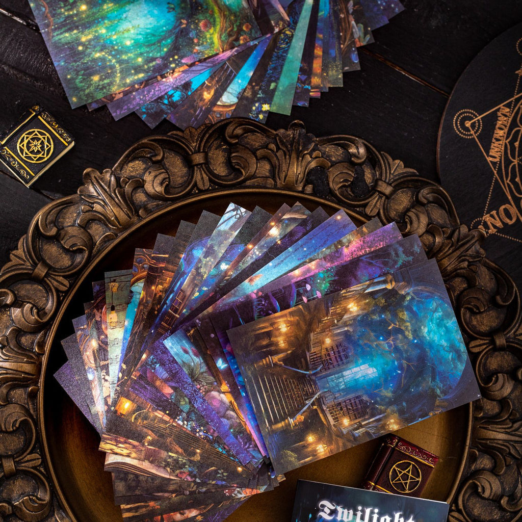 10 Pcs Fantasy Forest Washi Stickers MGYL