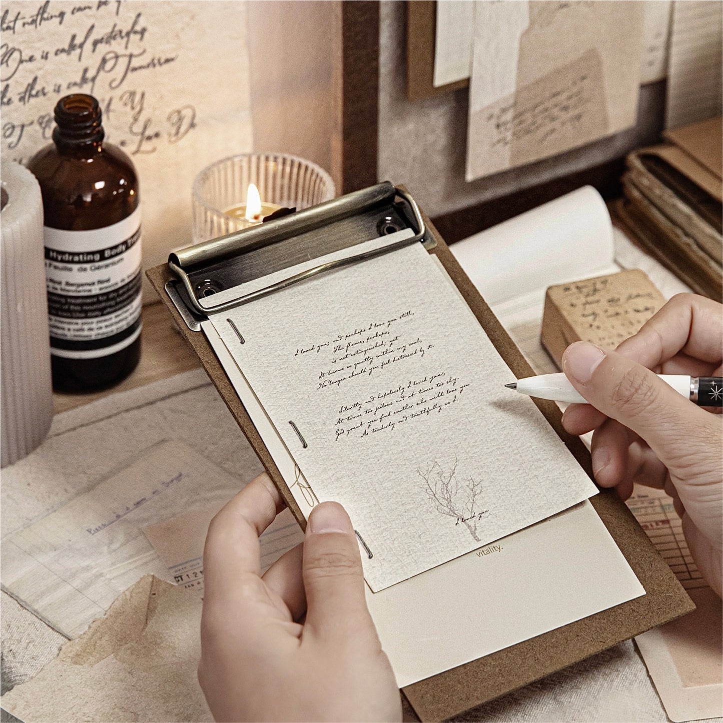 30 Pcs Basic Vintage Junk Journal Paper ZJSG