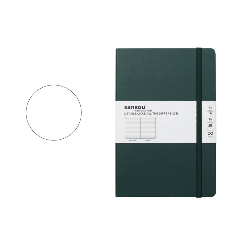 A5 Hardcover Notebook - Forest Green