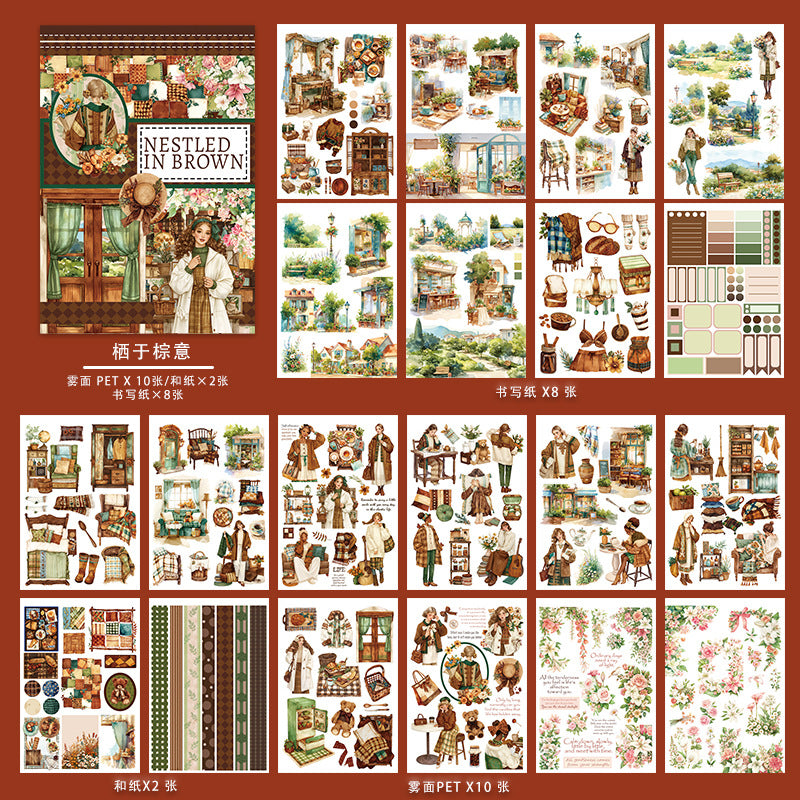 A5 Mixed Material Sticker Book TZH134