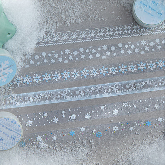 1 Roll Snowflake PET Tape DJLG
