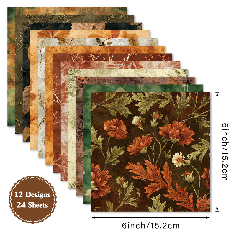6 inch Scrapbook Paper Pad SKP323A
