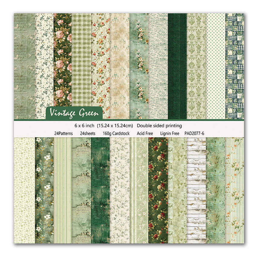 6 inch Scrapbook Paper Pad JYY6077