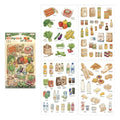 4 Pcs Everyday Journal PET Stickers - Diet